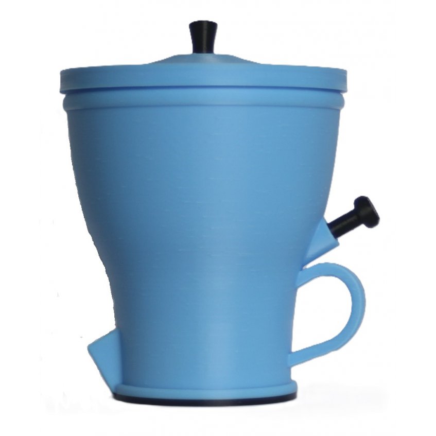 Blue Monday – blauw-zwarte suikerpot die je dag zoeter maakt