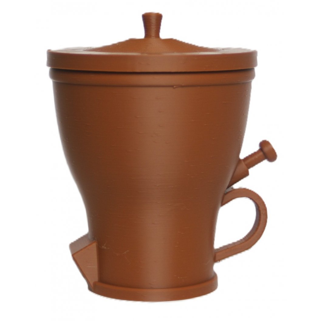 Coffee – bruine suikerpot met nostalgisch karakter