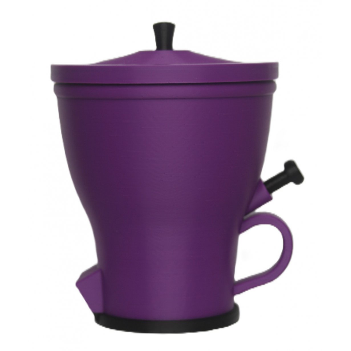 Paarse krokodil Suikerpot