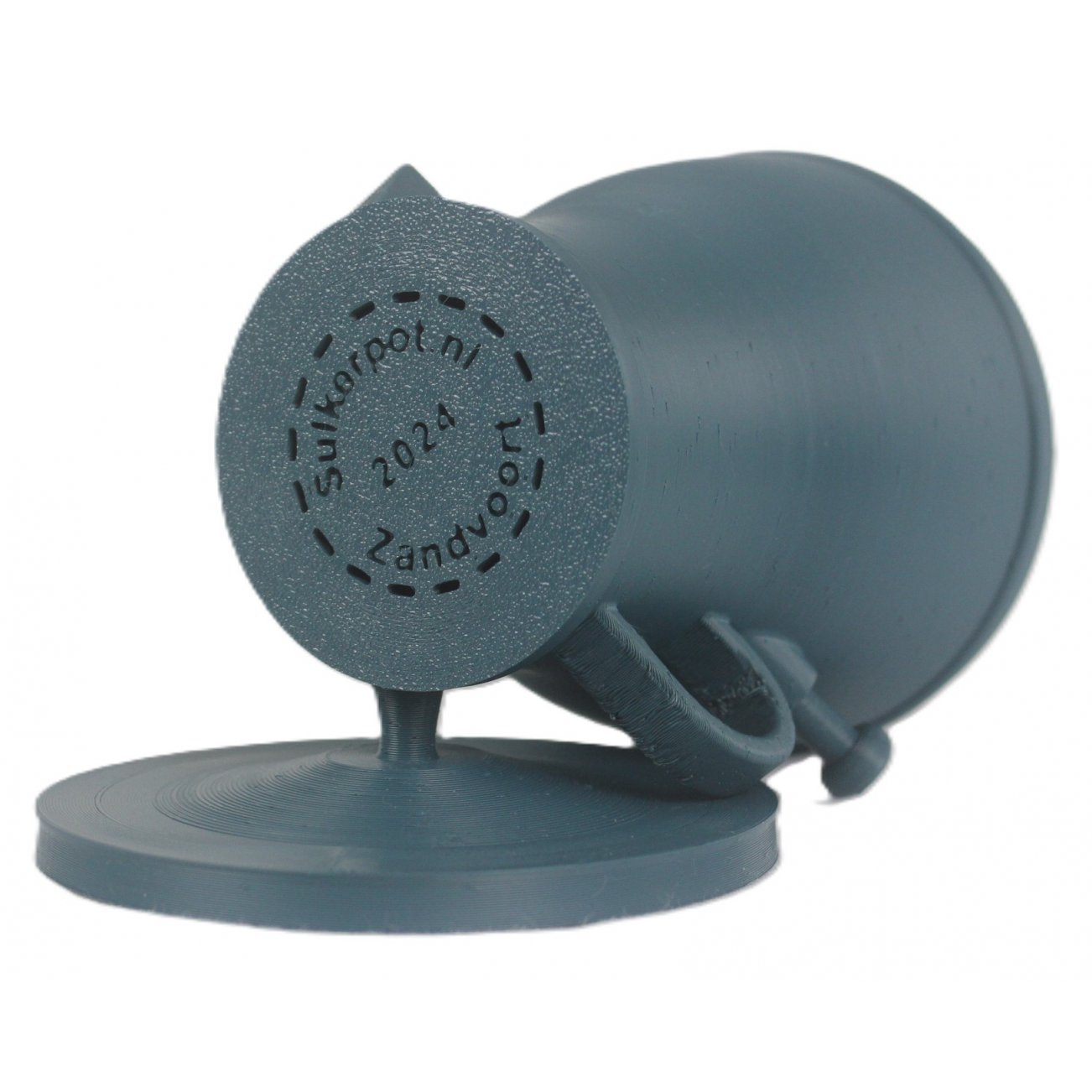 Turkish Blue – Blauwe suikerpot van 100% gerecycled materiaal