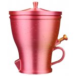 Bicolor RoodOranje – suikerpot met warme kleurmix en retro gevoel