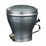 Kleine Aluminium Van den Broek suikerpot