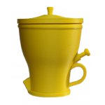 Gele suikerpot Tweety – vrolijk retro design met schuifknop