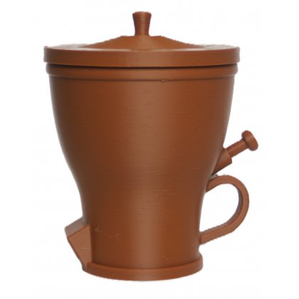 Coffee – bruine suikerpot met nostalgisch karakter