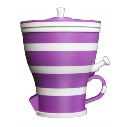 Purple Rain – paars-witte suikerpot met stijl en nostalgie