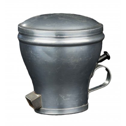 Kleine Aluminium Van den Broek suikerpot